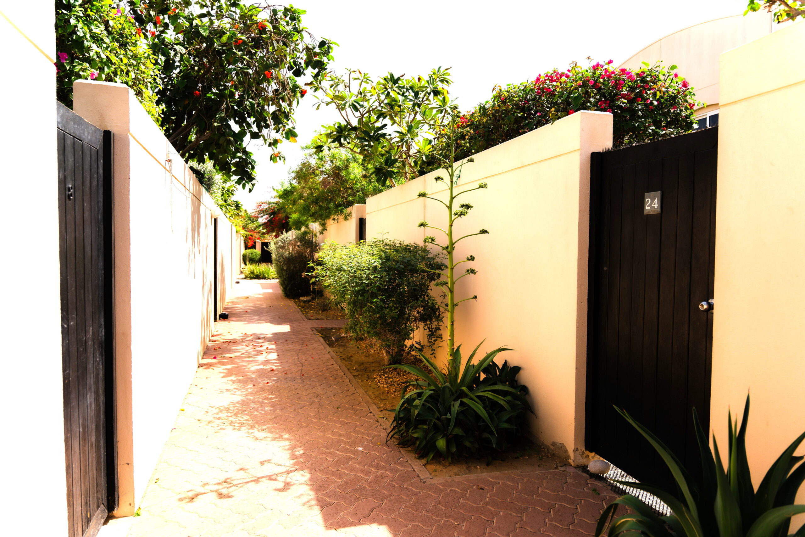 05 Villa Back Entrance